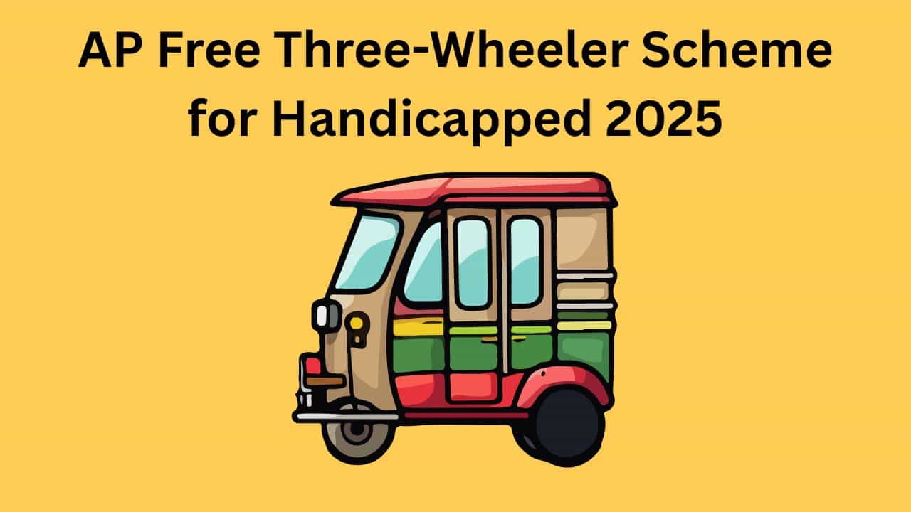 AP Free Three-Wheeler Scheme