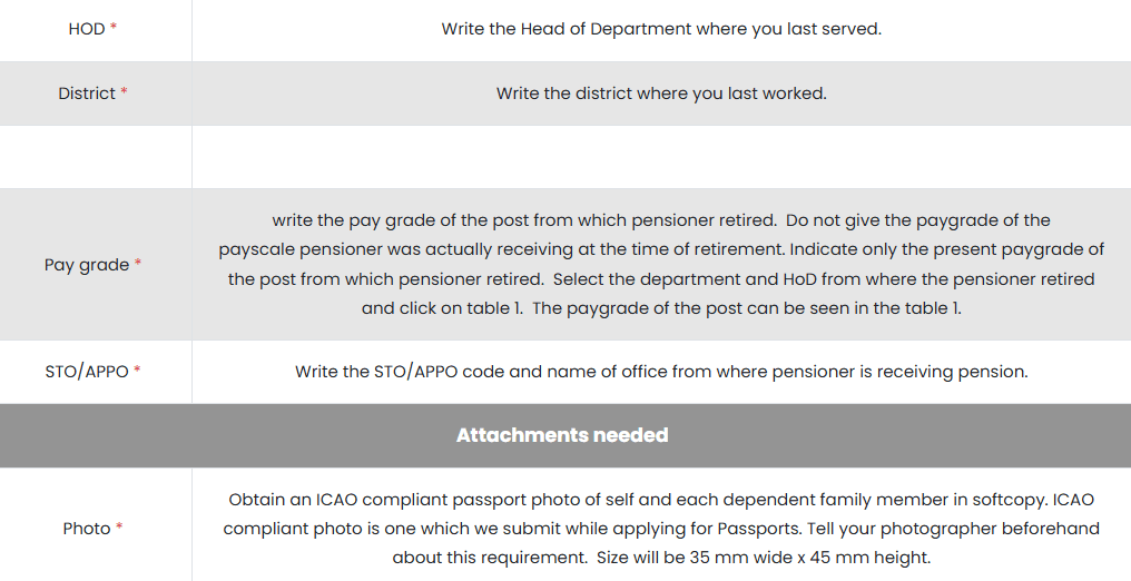 EHS Application Form