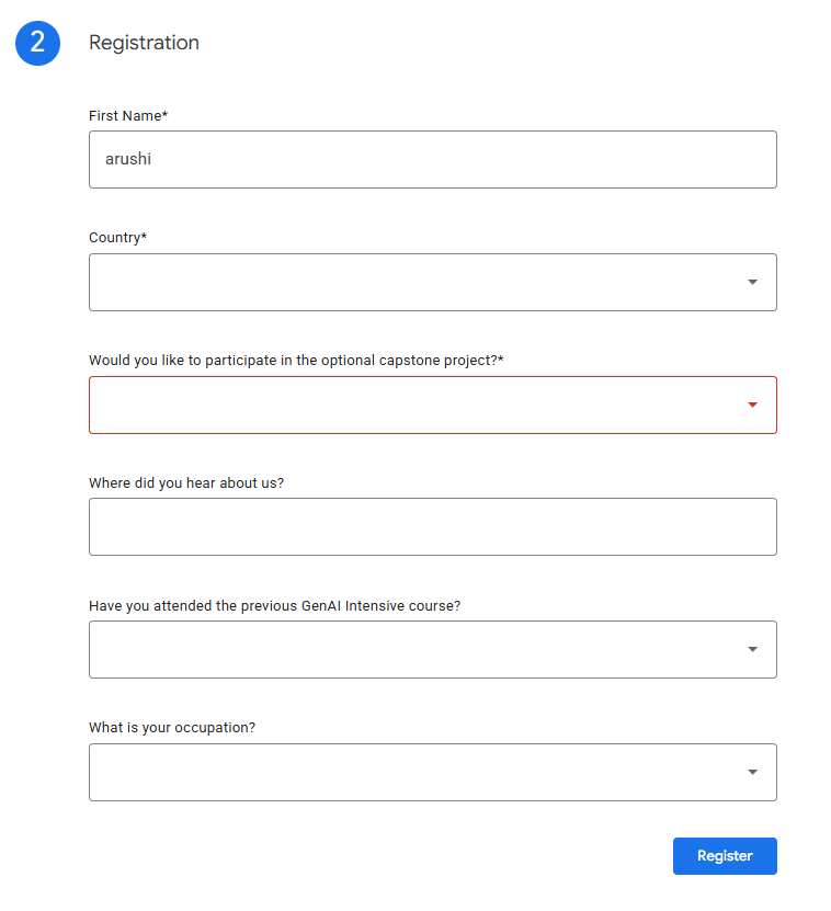 Google Form